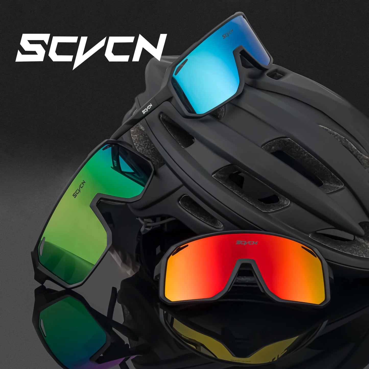 Óculos Esportivo Masculino e Feminino com Proteção Solar UV400 - SCVCN