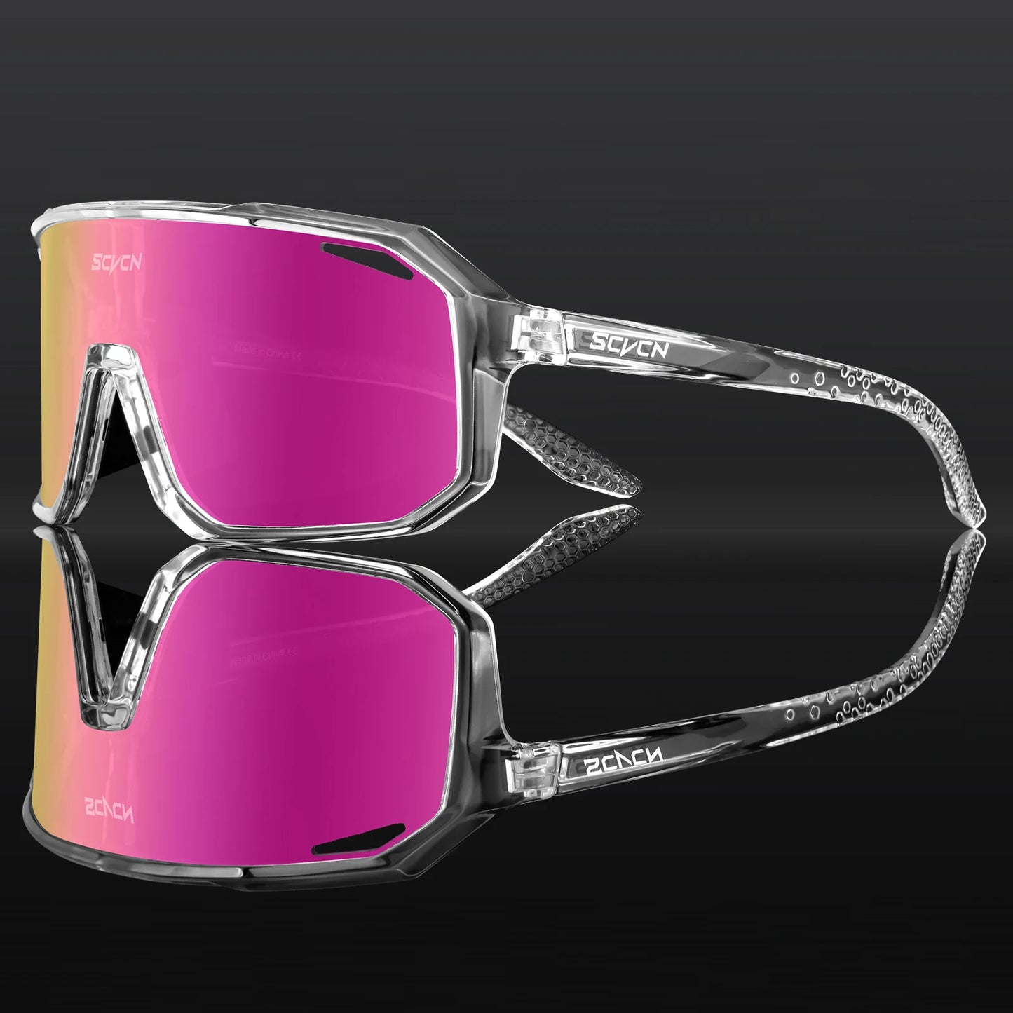 Óculos Esportivo Masculino e Feminino com Proteção Solar UV400 - SCVCN